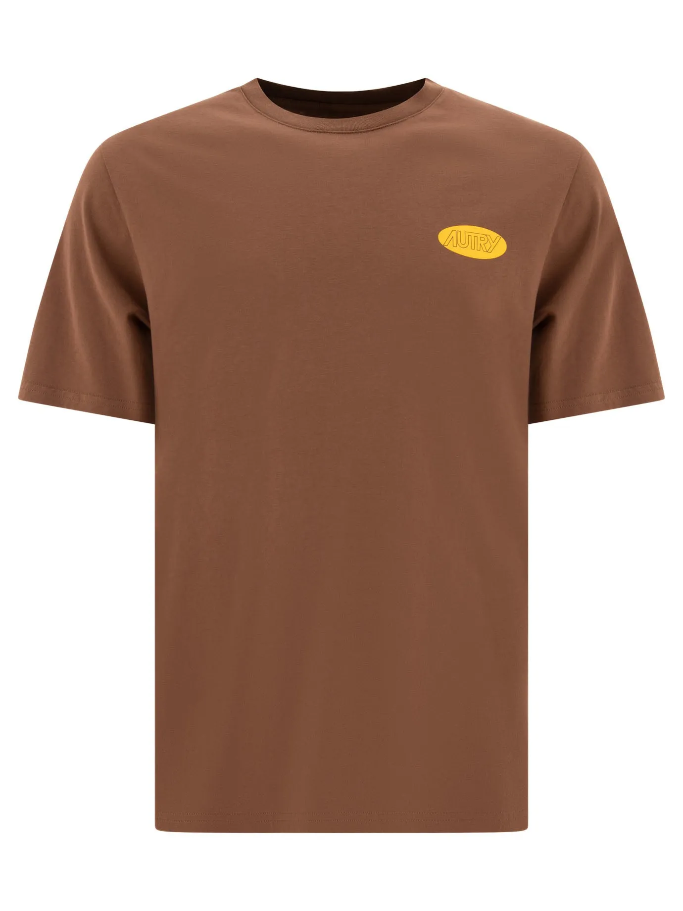 T-Shirt With Logo T-Shirts Brown