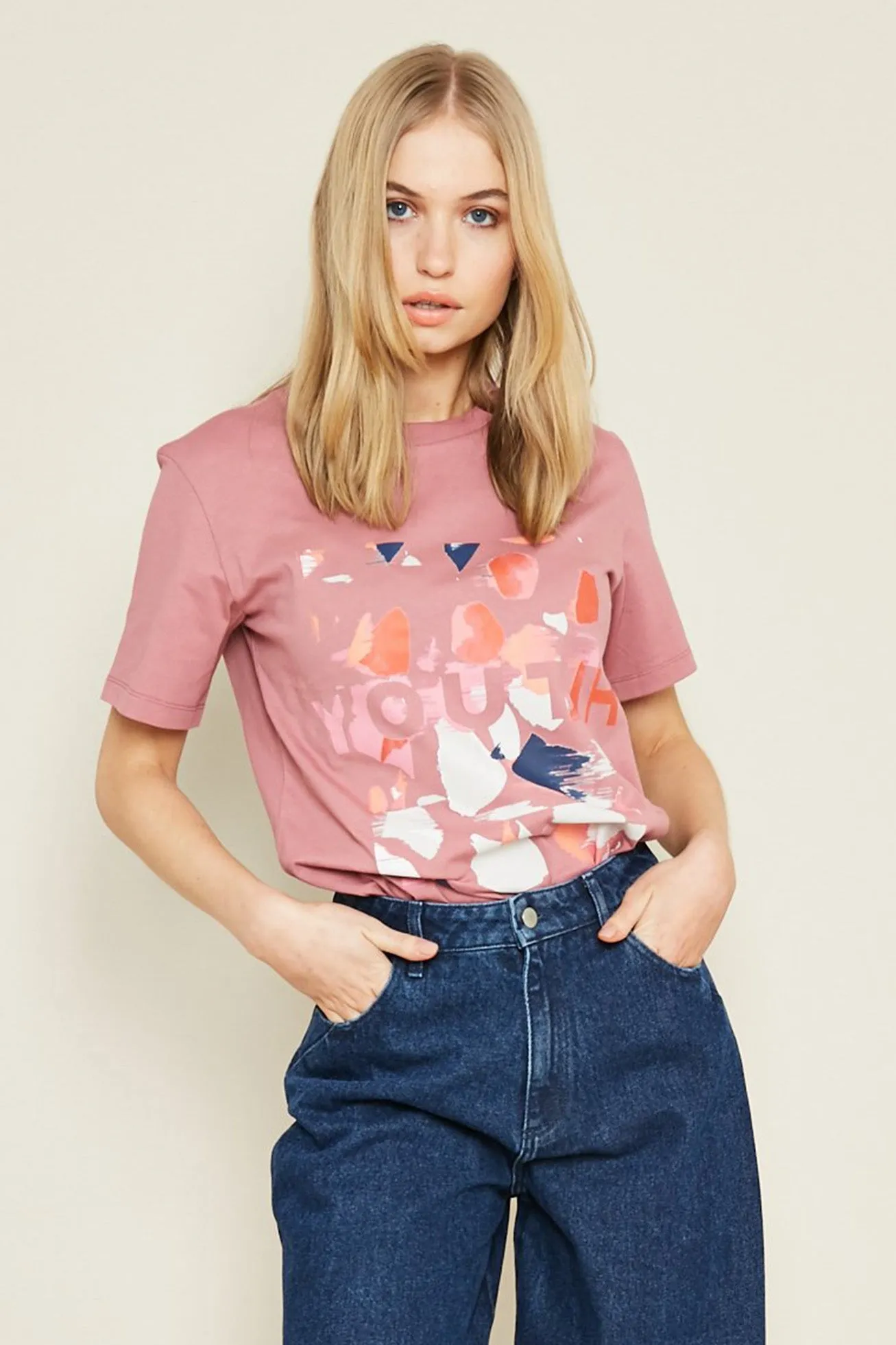 TERRAZZO TEE - PINK