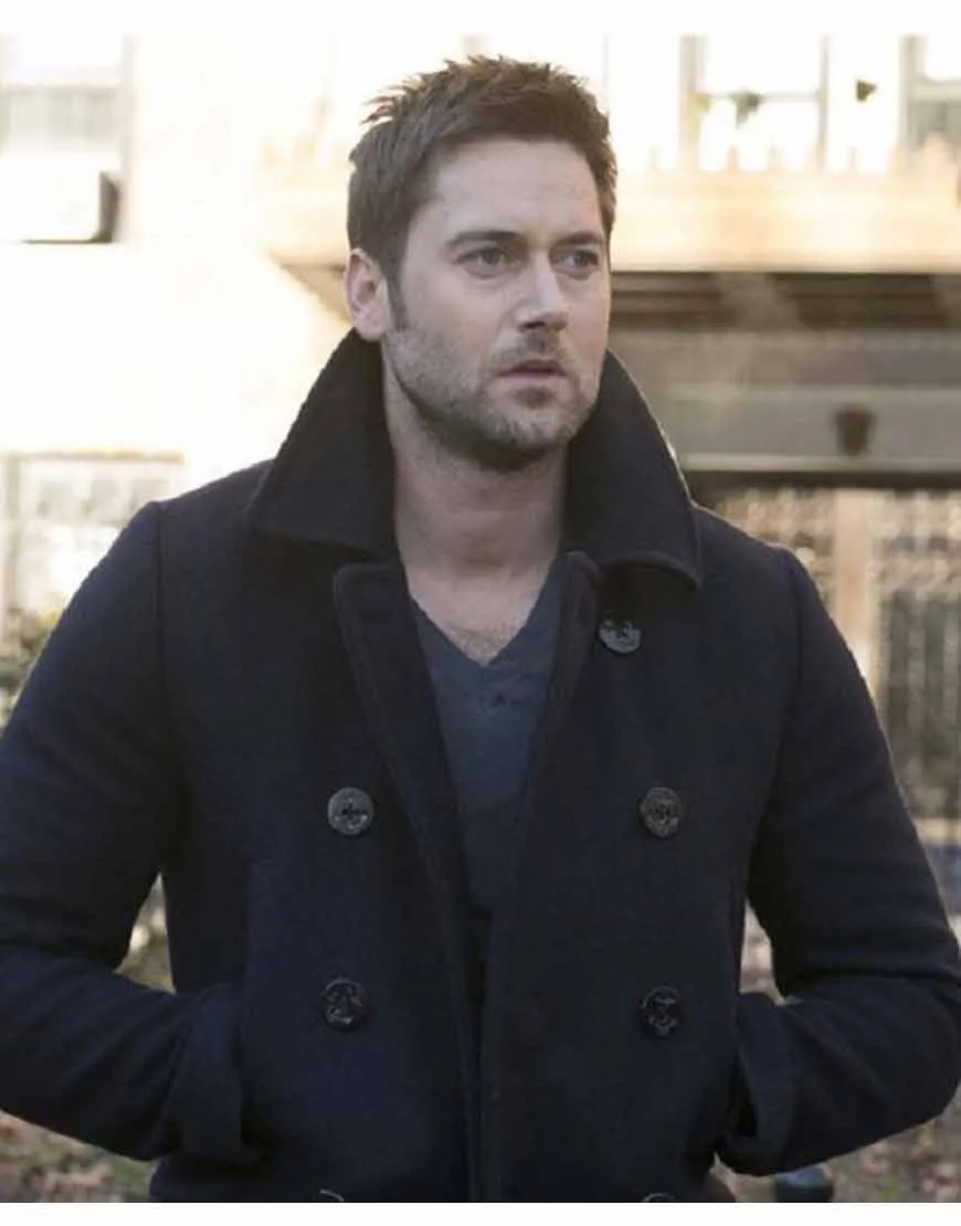 The Blacklist S03 Ryan Eggold Coat | Tom Keen Woolen Pea Coat