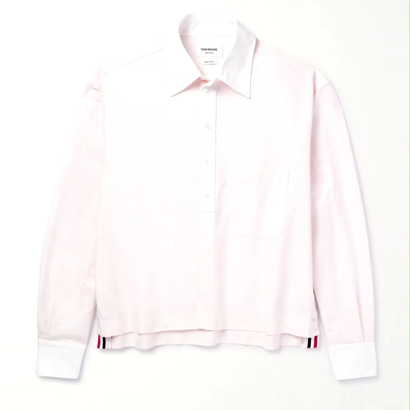 THOM BROWNE  |Plain Cotton Bridal Logo Designers Shirts