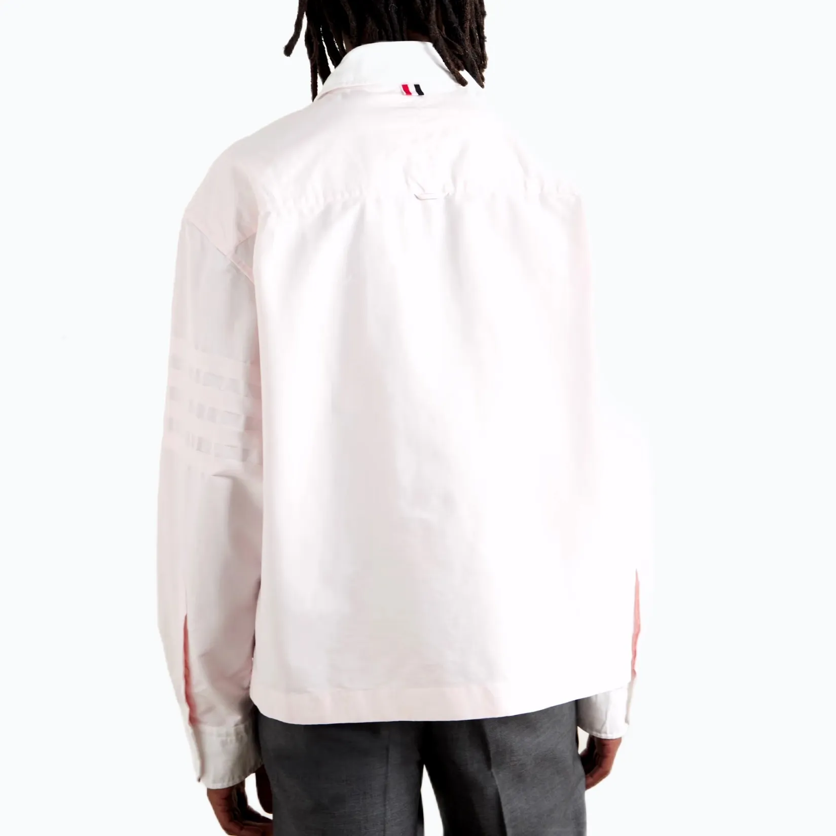 THOM BROWNE  |Plain Cotton Bridal Logo Designers Shirts