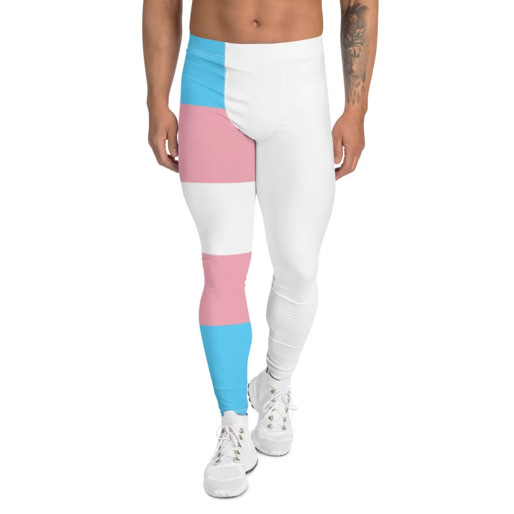 Trans Colours and White Boyfriend Gym Fitness Base-Layer