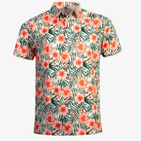 Tropical Sour Cool Tech Performance Golf Polo