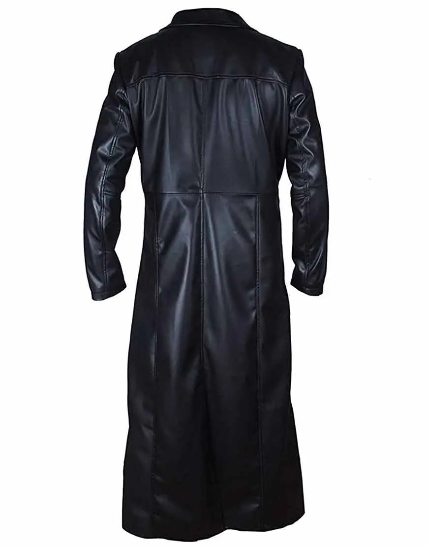 Undertaker Black Leather Coat | WWE Undertaker Coat | Ujackets.com