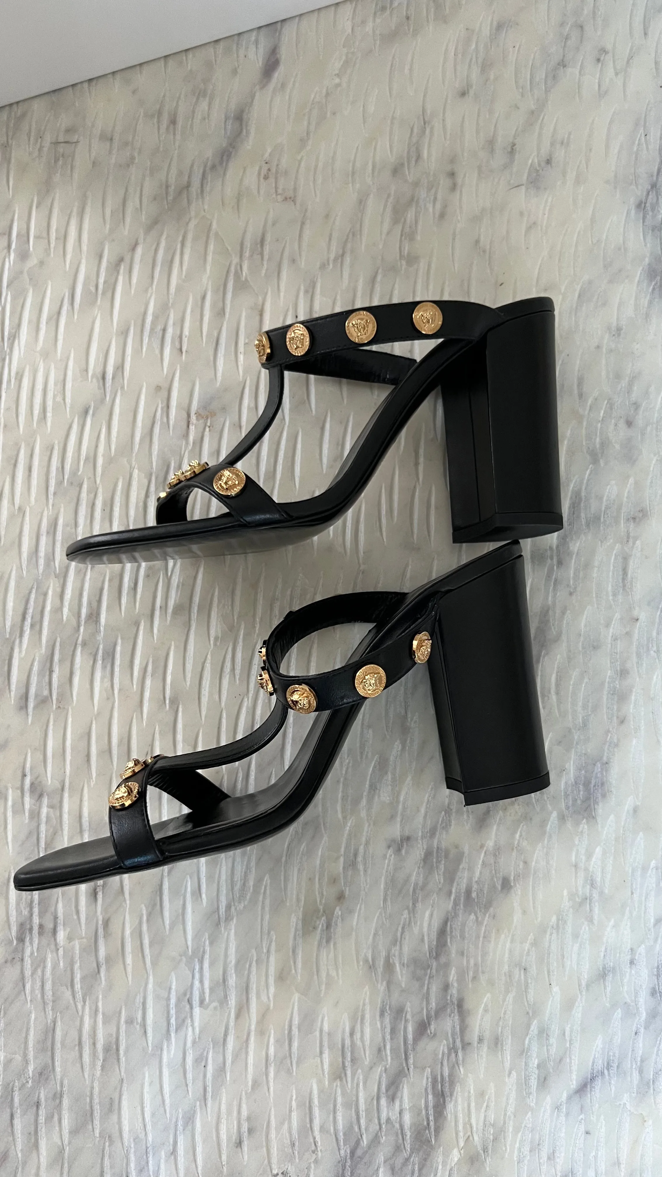 Versace Medusa Sandal Heels