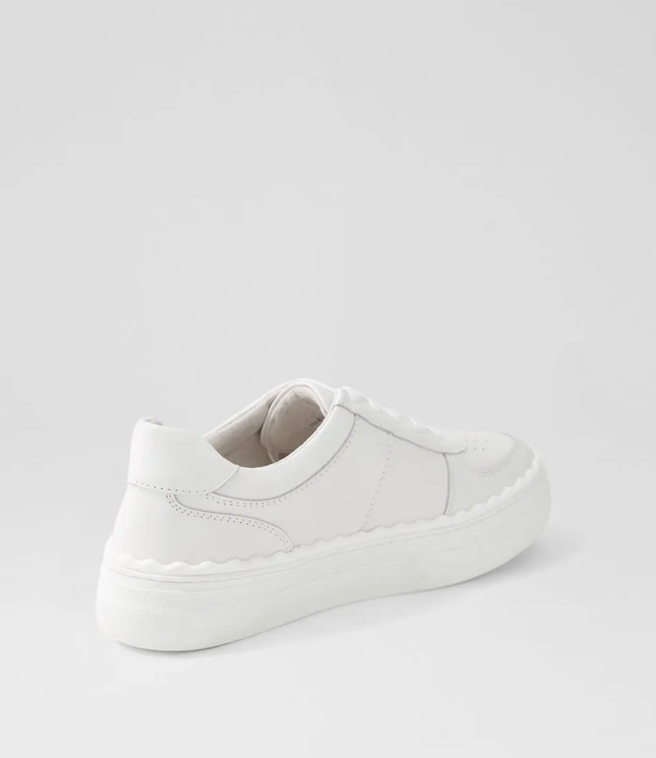 WALNUT Huston Sneaker White Leather Sneakers