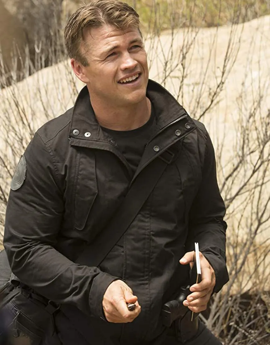 Westworld Luke Hemsworth Black Jacket | Ashley Stubbs Cotton Jacket