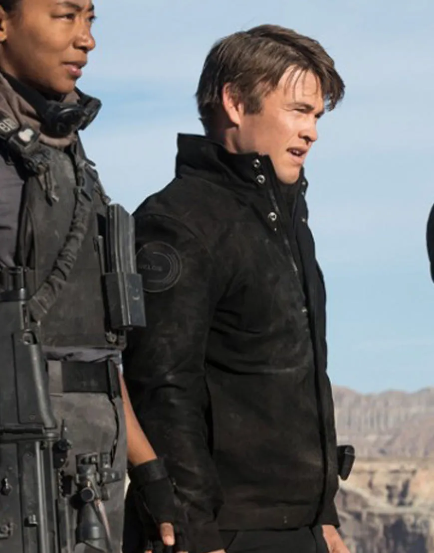 Westworld Luke Hemsworth Black Jacket | Ashley Stubbs Cotton Jacket