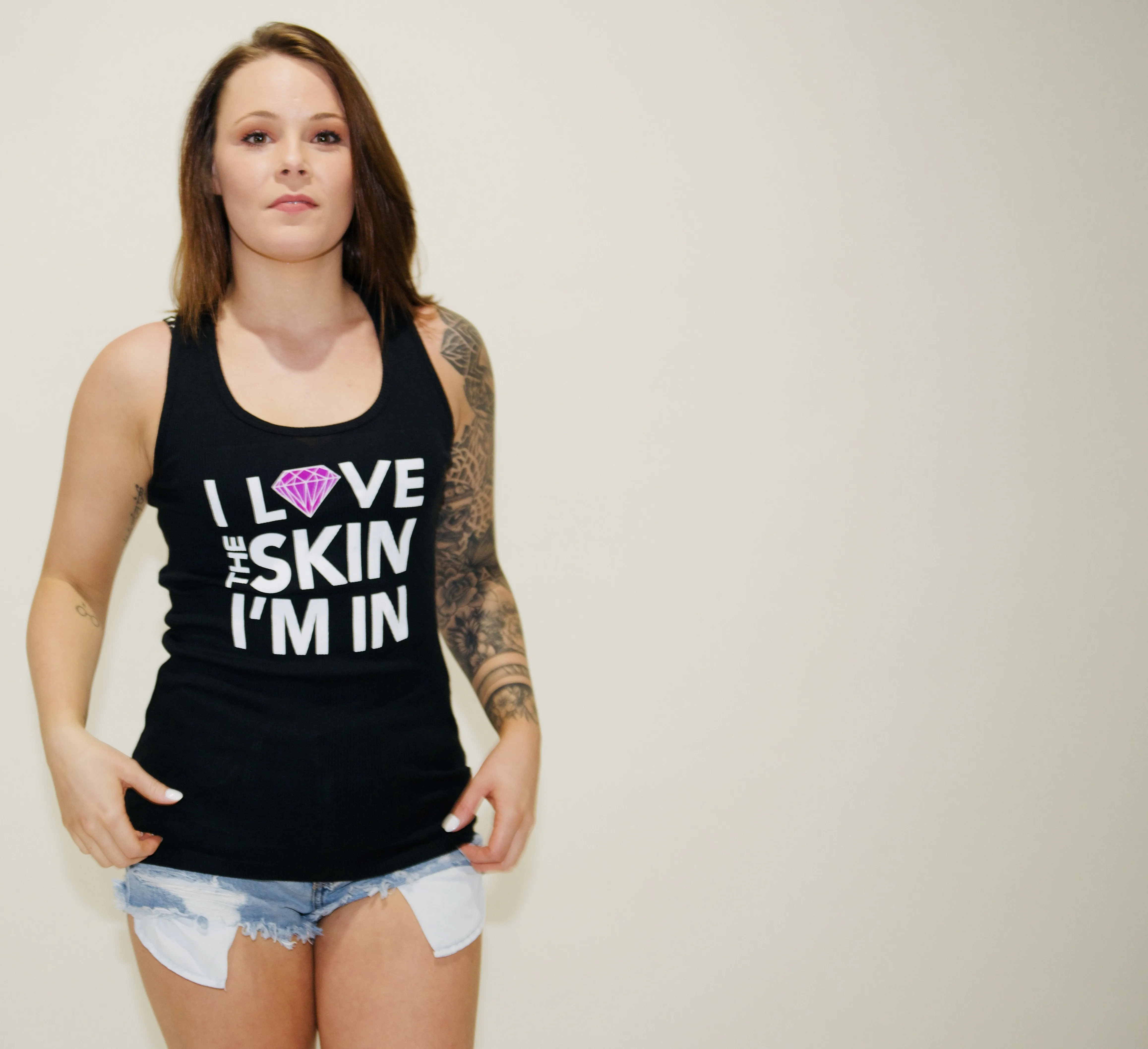 Women's I Love The Skin I'm In Tank